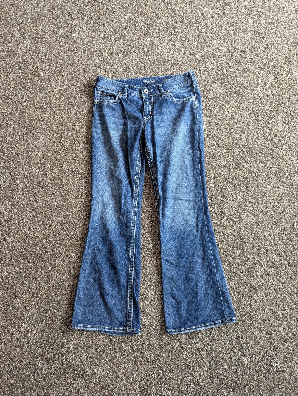 Silver Suki Bootcut Jeans Size 30